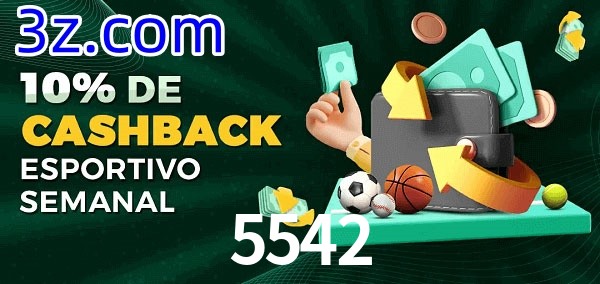10% de bônus de cashback na 5542